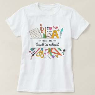 Teacher's Back to School, First Day of School T-Shirt