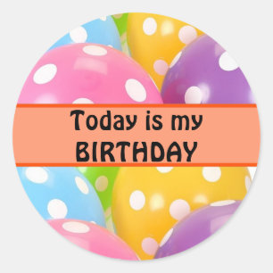 Teachers Birthday Stickers