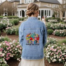 Teachers Change the World Denim Jacket