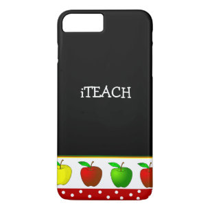 Teacher's Colourful Apples iPhone 7 Plus case