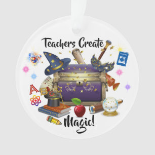 Teachers Create Magic Ornament