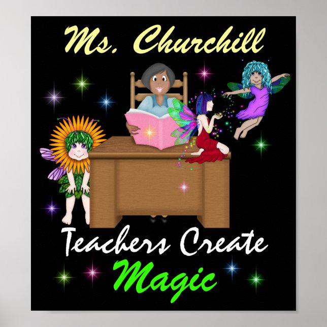 Teachers Create Magic - Poster - SRF (Front)