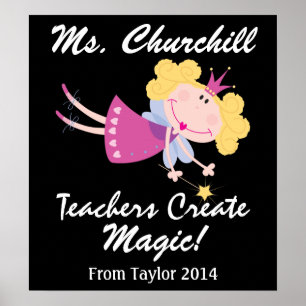 Teachers Create Magic - Poster - SRF