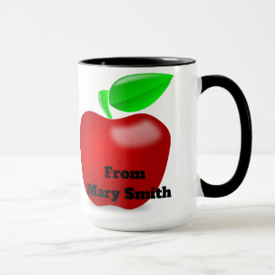 Teachers Custom Black 15 oz Mug 477 By ZAZZ_IT