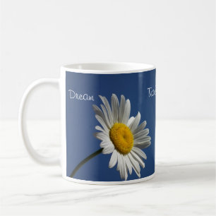 Teachers daisy mug, motivational customisable coffee mug
