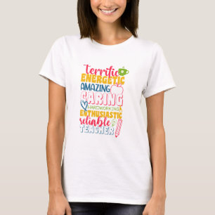 Teacher's Day Amazing Caring Teacher T-Shirt