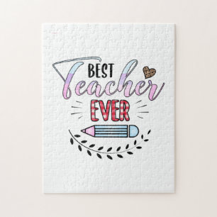 Teacher's Day Best Teacher Ever Jigsaw Puzzle