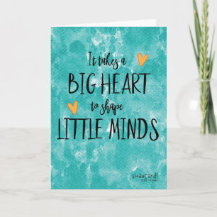 Teacher's Day Gratitude Card