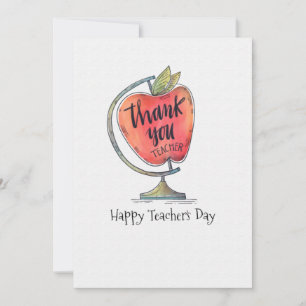 Teacher's Day Greeting Card