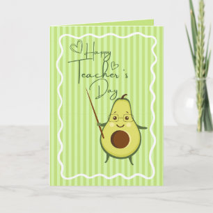 teacher's day greeting card