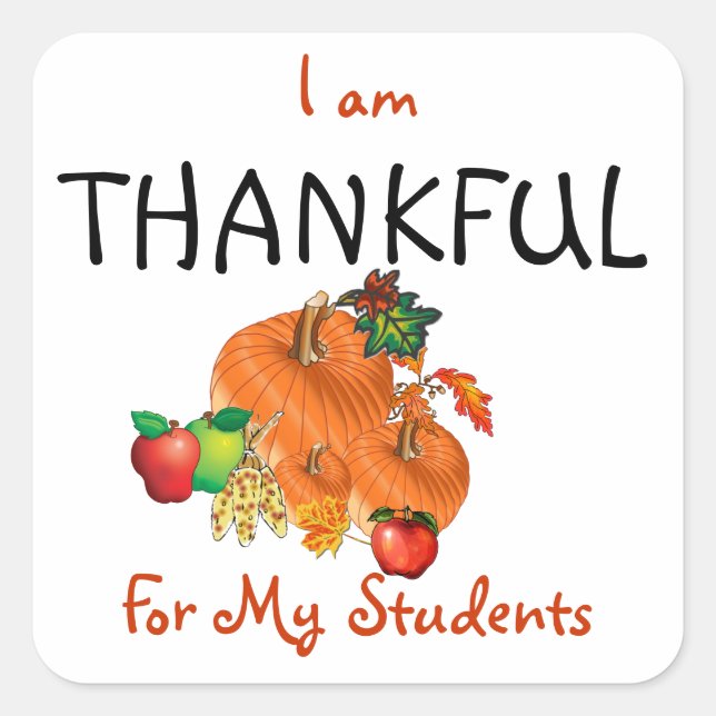 TEACHERS FALL STICKERS (Front)