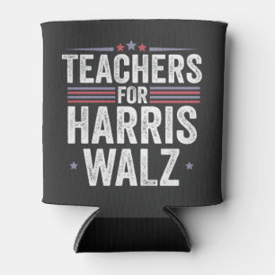 Teachers for Harris Walz 2024 Election Kamala Tim Can Cooler