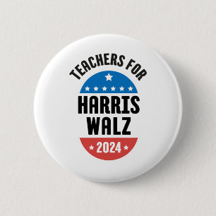 Teachers For Harris Wheimer 2024 6 Cm Round Badge
