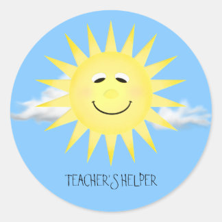 TEACHER'S HELPER STICKER