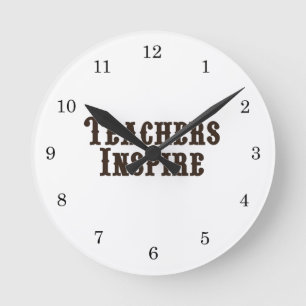 Teachers Inspire Round Clock