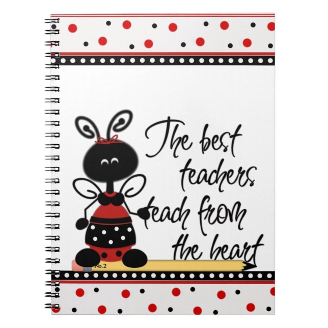 Teacher's Ladybug Notebook (Front)