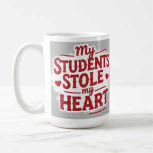 Teachers love students coffee mug