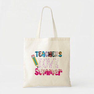 Teachers Love Summer Tote Bag Teacher Gift