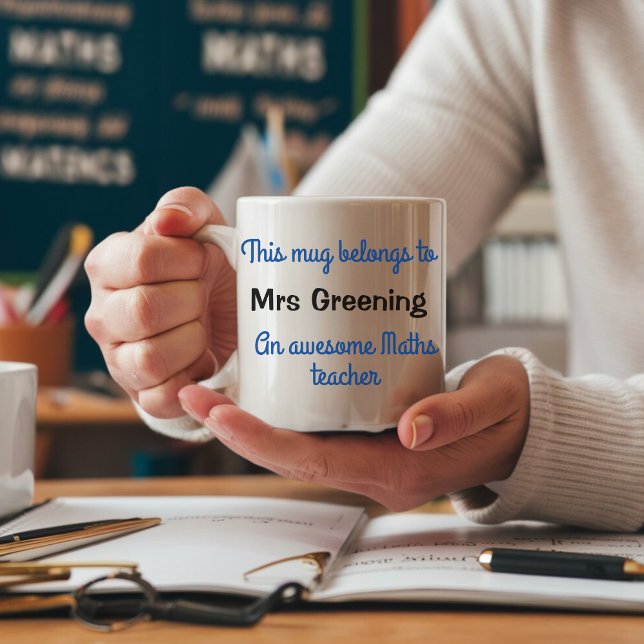 Teachers mug, Gift for favourite teacher or studen Coffee Mug (Creator Uploaded)