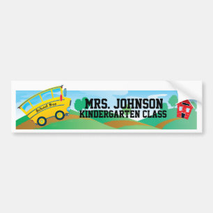 Teacher's Name and Classroom - Wall Sticker
