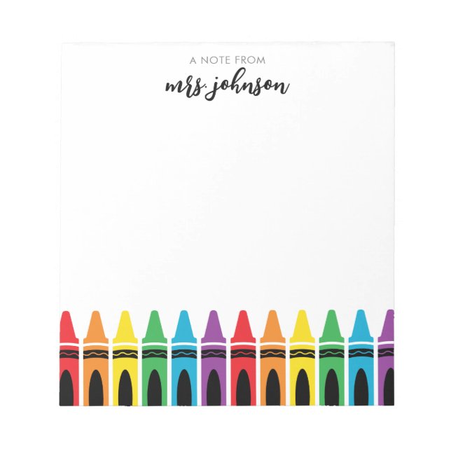 Teachers Notepad (Front)