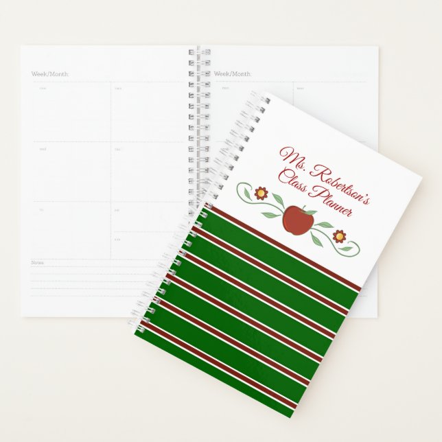 Teachers Personalised Daily Planner (Display)
