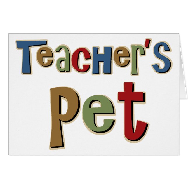 Teachers Pet Colourful (Front Horizontal)