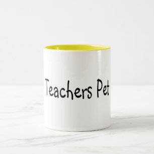 Teachers Pet Two-Tone Coffee Mug