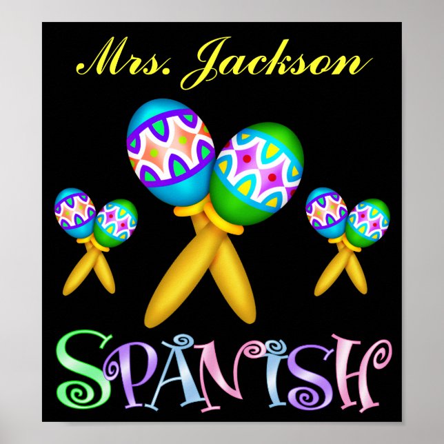 Teachers Poster / Sign - SRF (Front)