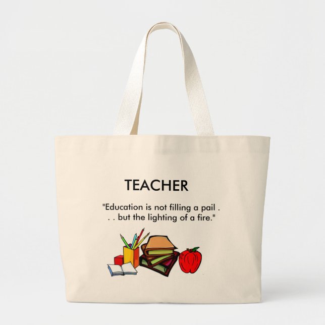 Teacher's Quote Bag (Front)
