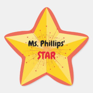 Teacher's  Star Stickers