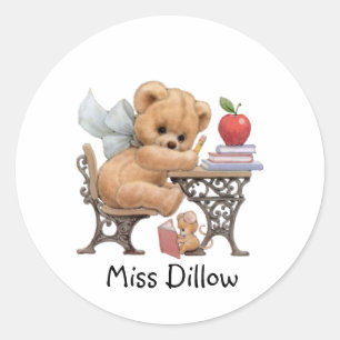 Teacher's sticker Template