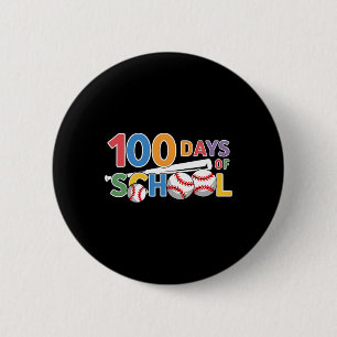 Teachers Students Funny 100 Days Of School Bysebyl 6 Cm Round Badge