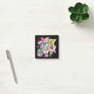 Teachers Students Retro 90s Back To School Post-it Notes