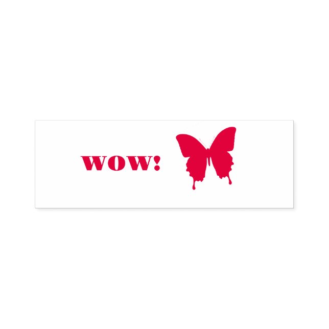 Teachers WOW!  Self-inking Stamp (Design)