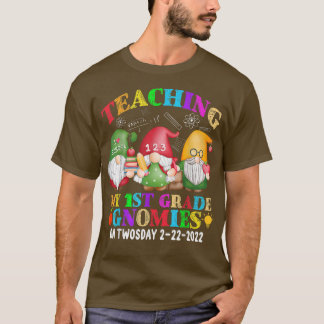 Teaching 1st Grade On Twosday 22222 22nd February  T-Shirt