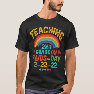 Teaching 2nd Grade on Twosday  T-Shirt
