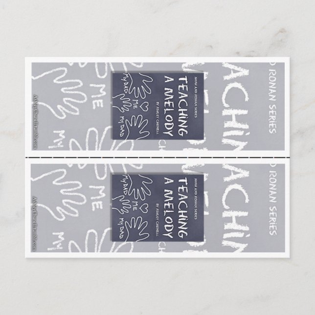 "Teaching A Melody" by Ashley Chunell Bookmarks Postcard (Front)