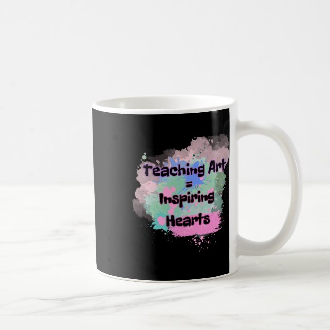 Teaching Art  Coffee Mug (Right)