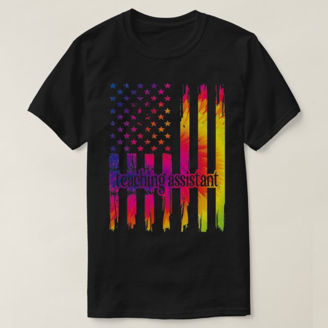 Teaching Assistant Teacher Educational Assistant 1 T-Shirt (Design Front)