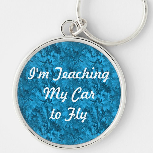 Teaching Car to Fly Key Ring (Front)