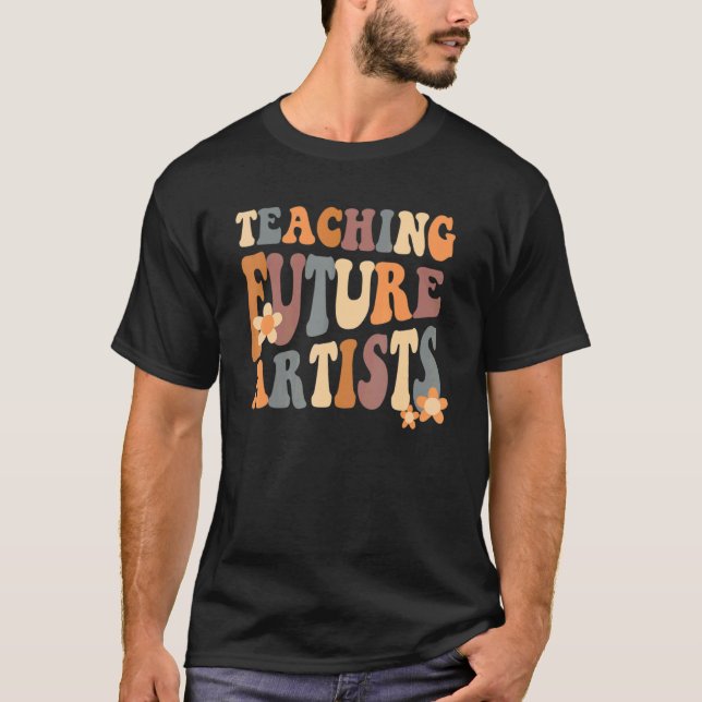 Teaching Future Artists Women 3 T-Shirt (Front)