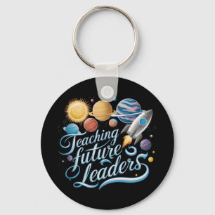 Teaching Future Leaders Space Planet Teacher Key Ring