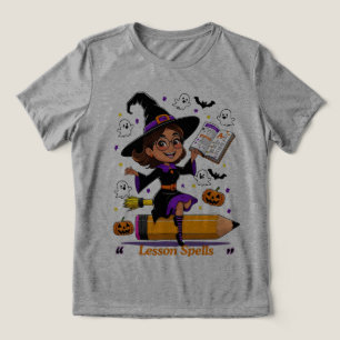 Teaching Is a Total Scream – Halloween Teacher Des Tri-Blend Shirt