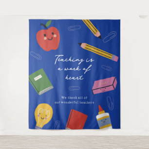 Teaching is a Work of Heart Personalised Teacher Tapestry