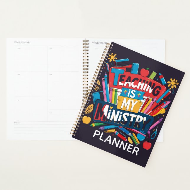 Teaching is My Ministry Planner (Display)