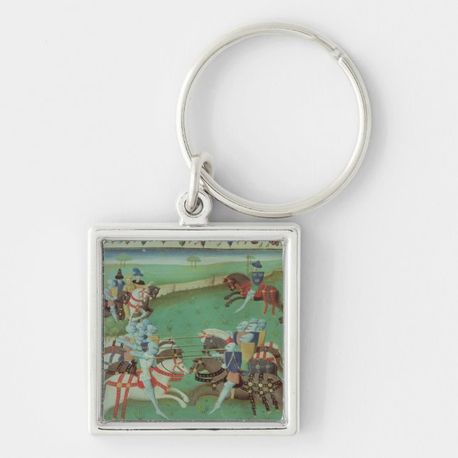 Teaching Knights to Joust Key Ring (Front)