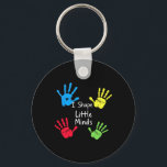 Teaching Little Minds Teacher Appreciation Back To Key Ring<br><div class="desc">Teaching Little Minds Teacher Appreciation Back To School</div>