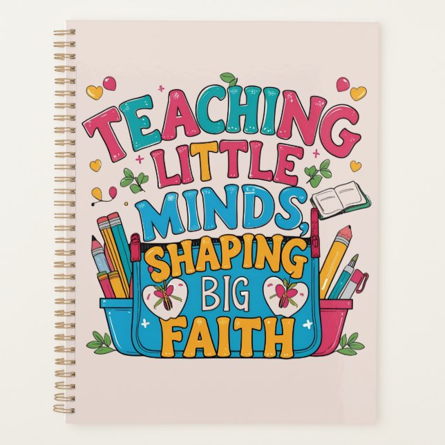 Teaching Little Minds Teacher's Planner  (Front)