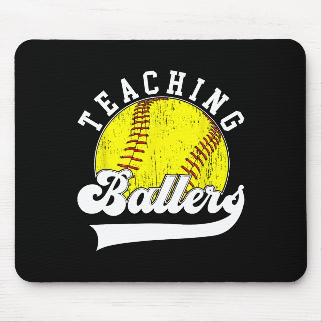 Teaching Llers Softll Coach Softll Coaching  Mouse Pad (Front)